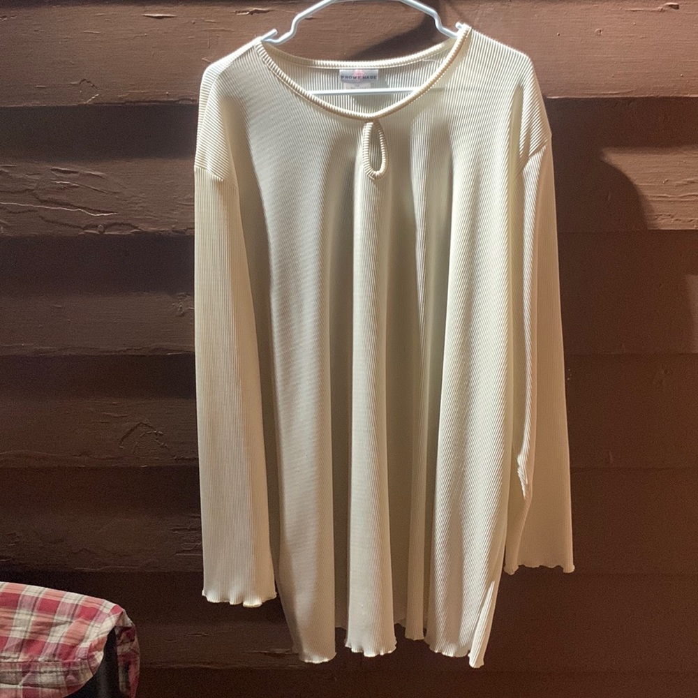 White long sleeve pirate shirt